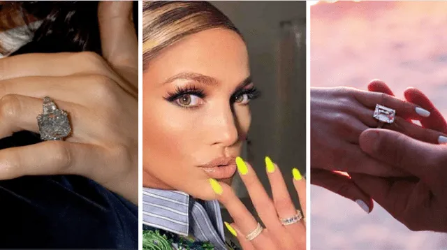 Jennifer Lopez ha recibido cinco anillos de compromiso.