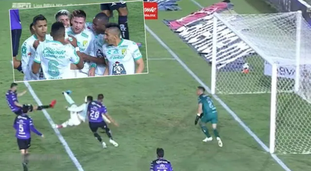 Santiago Ormeño, delantero de la selección peruana, marcó el segundo gol de León sobre Mazatlán por la Liga MX.