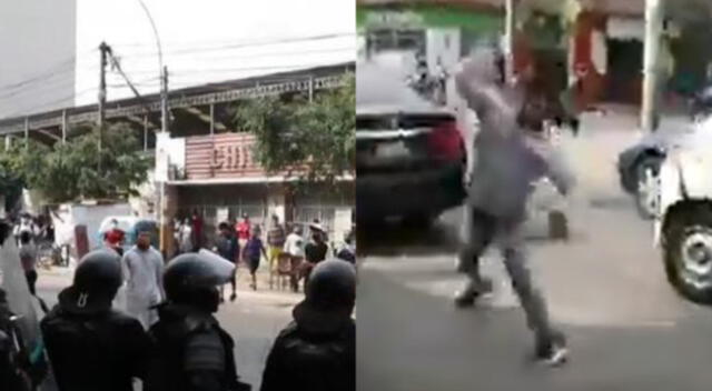 “Me pusieron un arma en la cabeza”: turba agrede a fiscalizadores con palos, fierros y piedras en Breña [VIDEO]