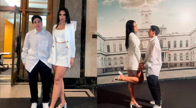 La exMiss Perú, Lesly Reina, compartió en Instagram imágenes y videos de su lindo matrimonio.