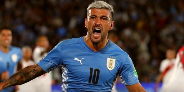 Giorgian de Arrascaeta fue el único que anotó ante la bicolor y logra de nuevo llevar a Uruguay a una Copa del Mundo.