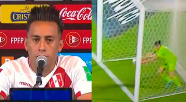 Christian Cueva se pronuncia tras polémico gol