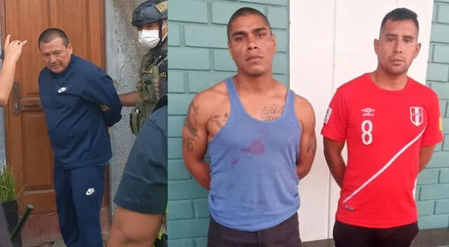 La policía del Escuadrón Verde y el Grupo Olaya de serenazgo capturaron a tres sujetos en Chorrillos