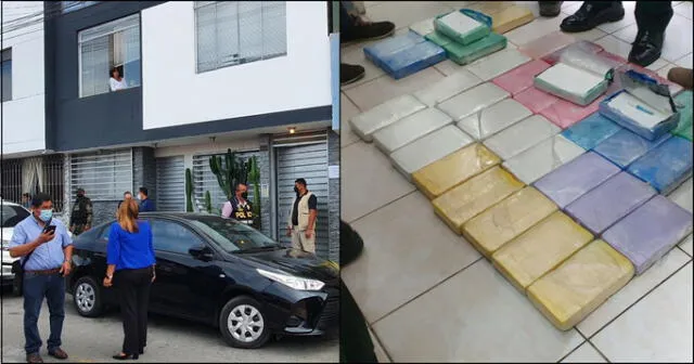 PNP incauta más de 40 kilos de cocaína en vivienda de Surco.