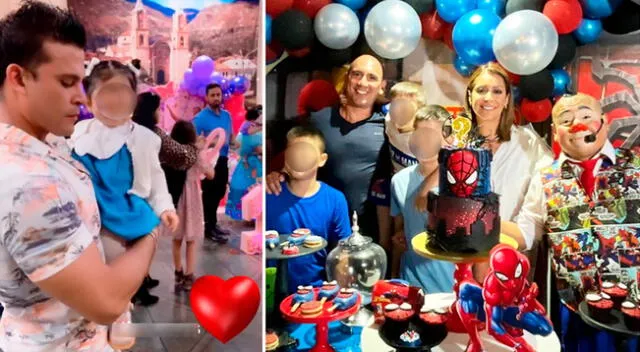 Christian Domínguez no estuvo presente en el cumpleaños de su hijo.