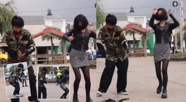 Escena de los jóvenes bailando música de Pintura Roja se hizo viral en las redes sociales.