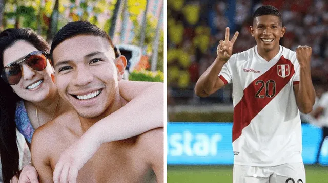 Ana Siucho motiva a su estilo a Edison Flores antes del Perú vs. Paraguay.