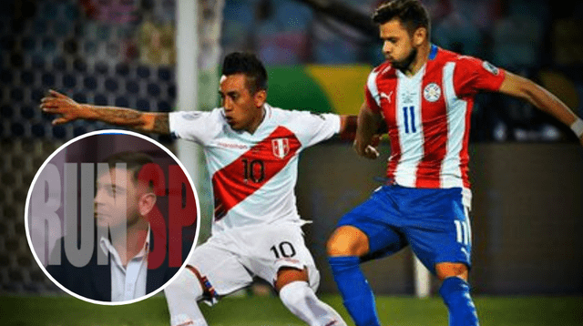 Periodista de Paraguay apoya a la selección peruana.