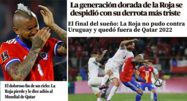 Los medios de comunicación de Chile tuvieron fuertes críticas para La Roja.