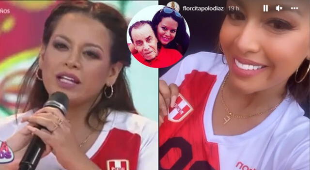 Florcita se emociona al escuchar 'Contigo Perú' en el estadio Nacional