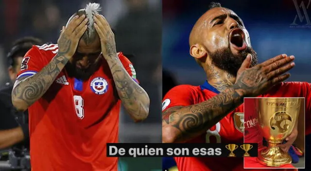 Arturo Vidal, referente de la selección de Chile, se hizo viral en las redes sociales.