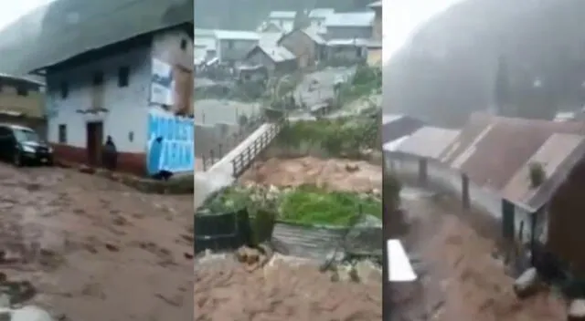 Huaico inunda casas de Pacos tras varios días de intensas lluvias.