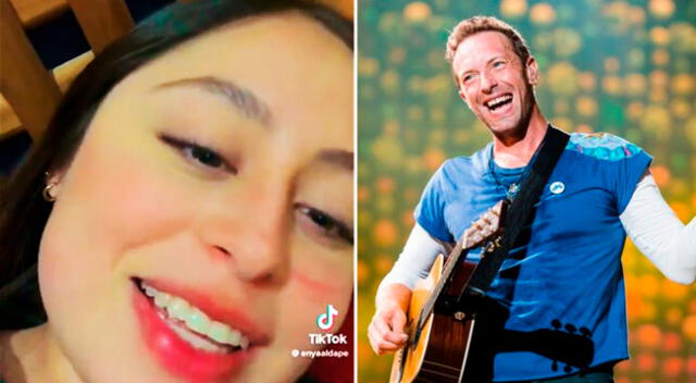 La joven mexicana compartió su increíble experiencia cuando asistió al show de Coldplay.