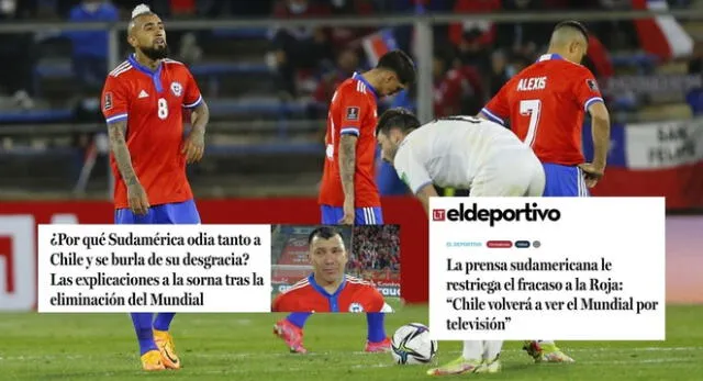 La selección de Chile se quedó por segunda vez sin ir a un Mundial tras perder ante los uruguayos.