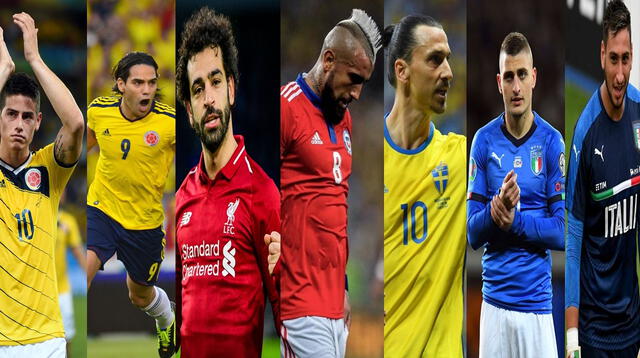 Cracks del fútbol que no estarán en el Mundial de Qatar 2022.