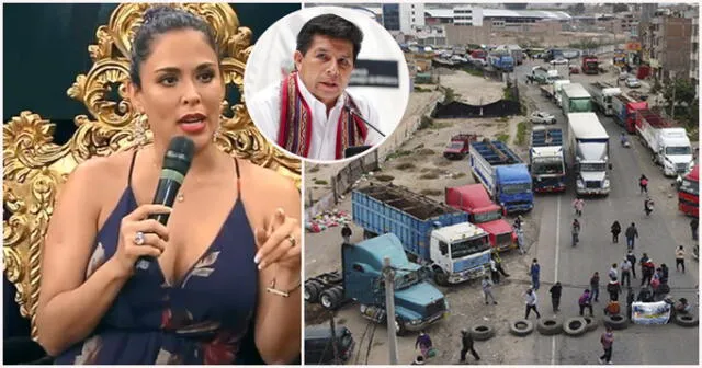 Adriana Quevedo llamó la atención al gobierno de Pedro Castillo tras paro de transportes.