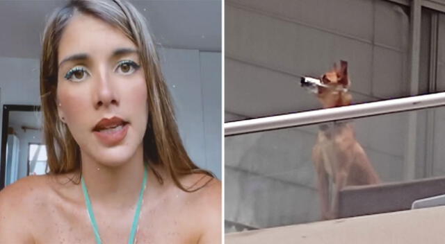 Korina Rivadeneira se mostró afectada tras reciente caso de maltrato animal reportado en San Miguel.