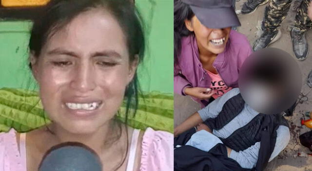 Esposa de trabajador fallecido en Ica rompe en llanto y pide justicia