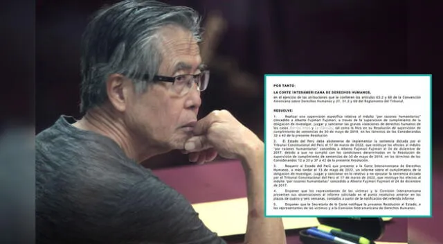 Alberto Fujimori no podría salir en libertad, pese a la sentencia del TC.