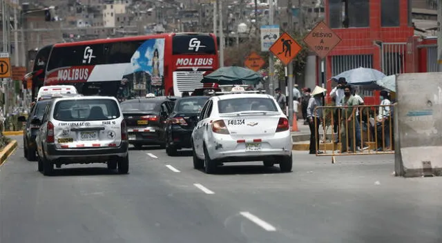 El servicio temporal del auto colectivo no será aplicable en Lima y Callao.