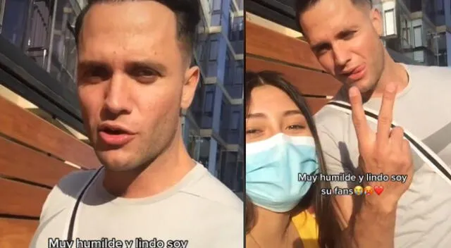 Fabio Agostini se vuelve viral tras enviar saludos a la mamita de una fan.