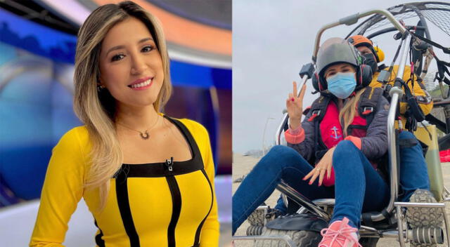 Fátima Aguilar es uno de los nuevos rostros en la conducción del noticiero de Latina.