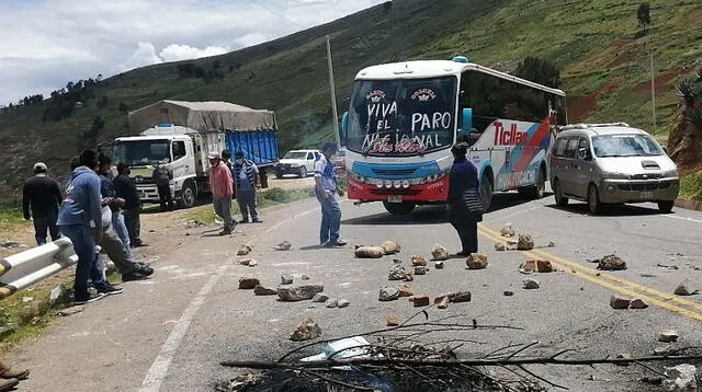 Gremio de buses interprovinciales informaron sobre un paro indefinido de transportistas.