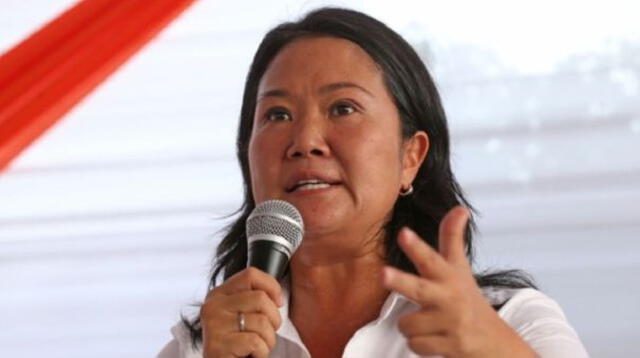 Keiko Fujimori indicó que apoyará al partido de derecha que busque unificar las agrupaciones.
