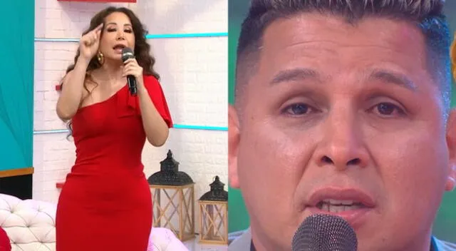 Janet Barboza se mostró molesta con Néstor Villanueva después de saberse su affaire con Tessy Linda, y se fue con todo al criticarlo EN VIVO.