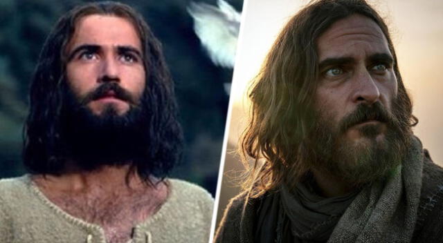 Los actores que interpretaron a Jesucristo en distintas películas.