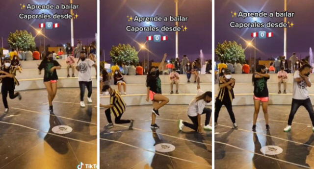 El baile de los jóvenes danzando caporales se ha vuelto viral en las redes sociales.