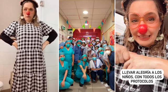 Yiddá Eslava llevó alegría a niños del Hospital.