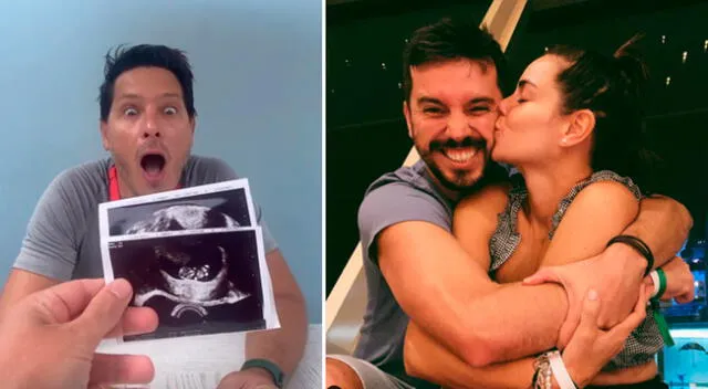 Jesús Alzamora le contó a su amigo Cristian Rivero de su segundo bebé.é