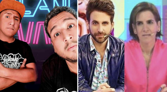 Rodrigo González y Gigi Mitre criticaron a los comediantes Jorge Luna y Ricardo Mendoza.