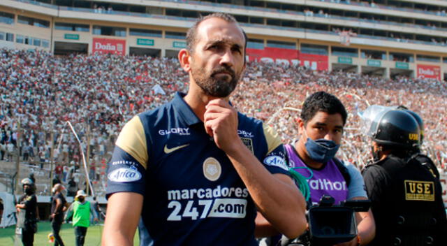 Hernán Barcos reconoció que él es quien lidera en Alianza Lima.