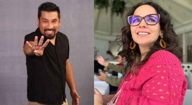 Érika Villalobos y Aldo Miyashiro se conocieron en una obra de teatro.