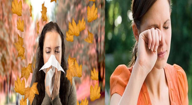 Las alergias de otoño suelen confundirse con la gripe.
