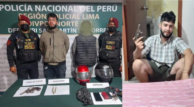 Cae exagente PNP venezolano cuando intentó robar con arma de fuego un grifo en SMP.