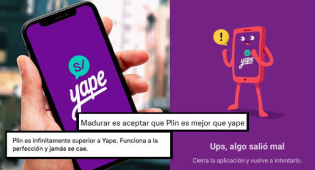 Yape se volvió viral en Twitter tras reportar caída de la aplicación.