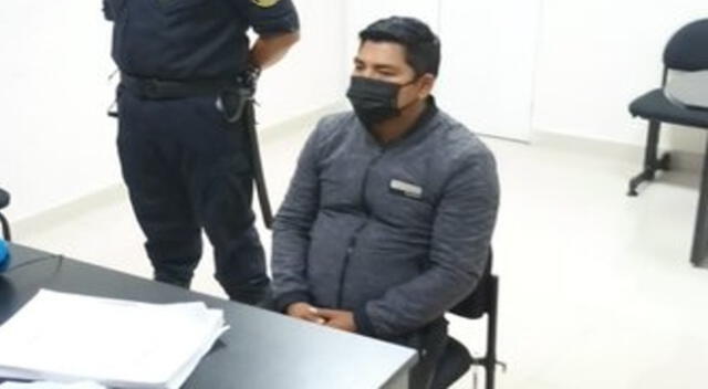 Dictan prisión contra el policía Willy Giovanni Coaquira Tipula por abusar de su sobrina