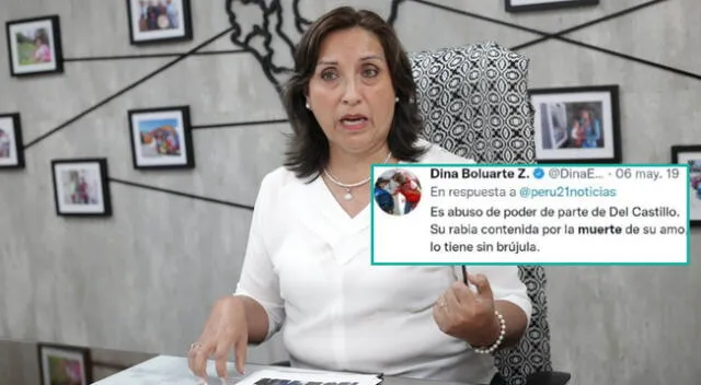 Diana Boluarte ofreció disculpas a los peruanos por publicaciones que se hicieron en su Twitter hace tres años.