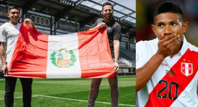 Así fue el encuentro entre Edison Flores y Claudio Pizarro.