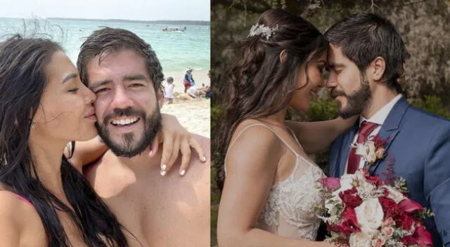 Fabianne Hayashida y su esposo más unidos que nunca.