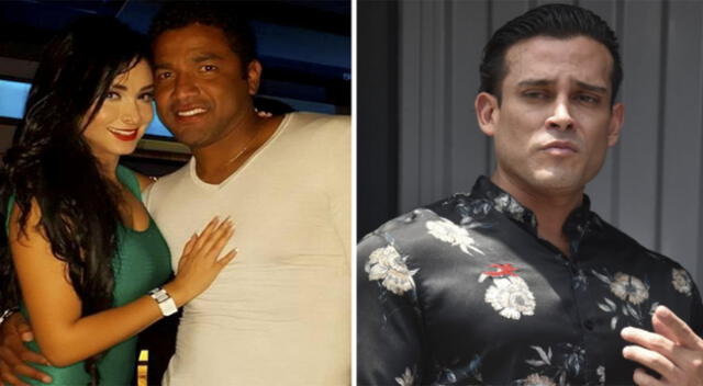 Christian Domínguez sin roches con Chemo Ruiz, ex de su pareja Pamela Franco.