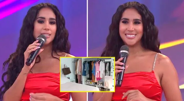 Melissa Paredes mostró su departamento.