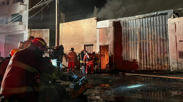 Incendio en San Martín de Porres deja una víctima fatal