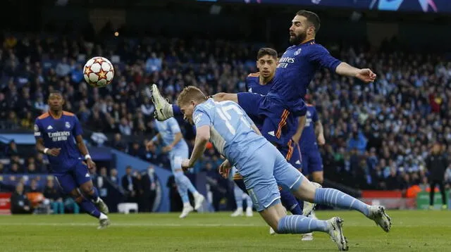 La defensa del Real Madrid no estuvo bien y perdieron por 3-4 ante el Manchester. El marcador pudo ser peor.