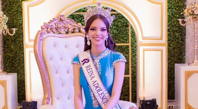 Flavia López ganó el titulo “Reina Adolescente Perú 2022”.