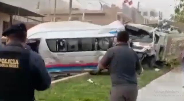Chosica: choque entre dos custer y un camión que transportaba gases deja más de 10 heridos y un fallecido [VIDEO]