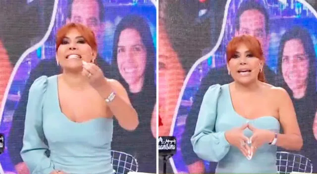 Magaly Medina furiosa por críticas.